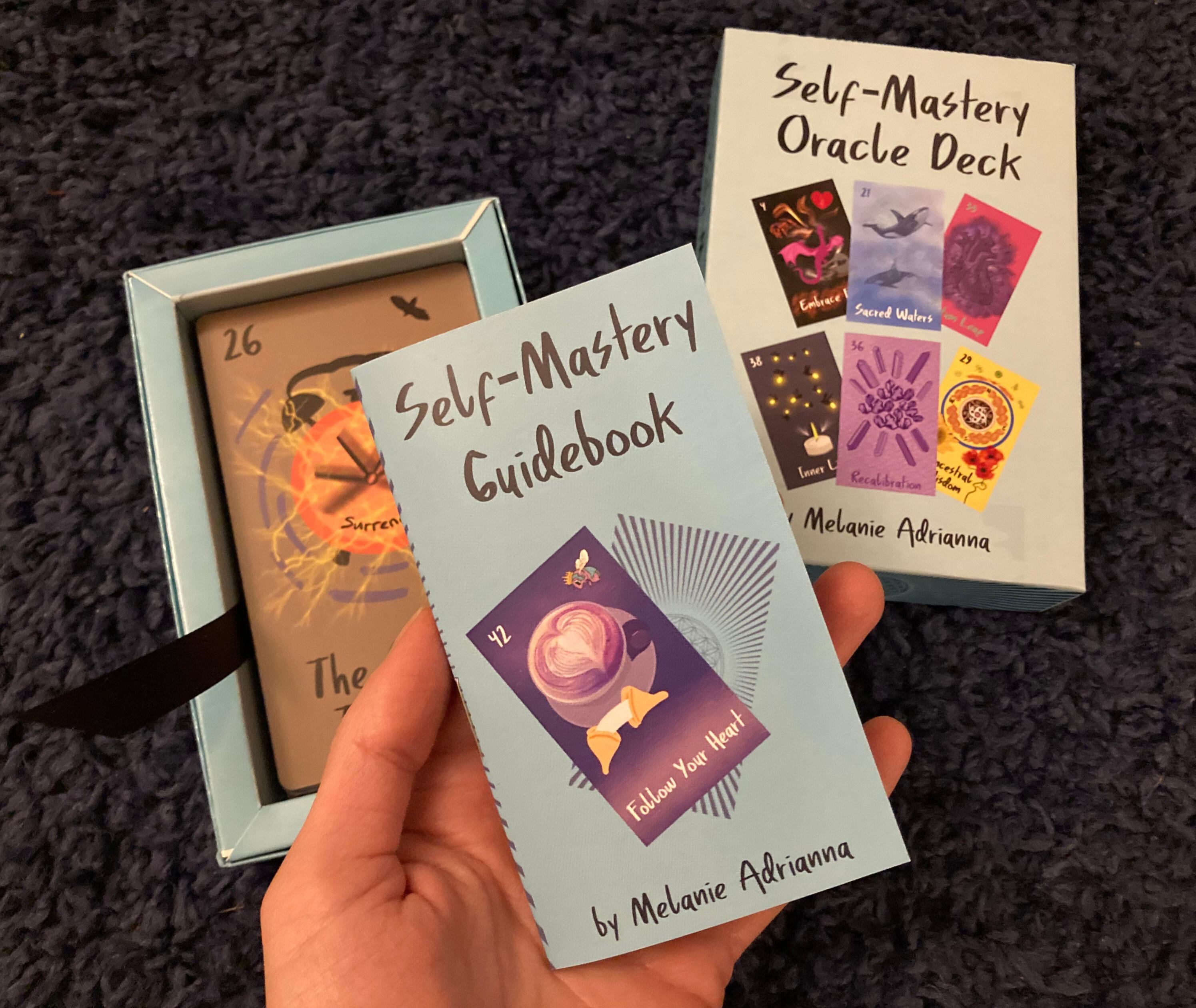 card deck with booklet card deck with booklet